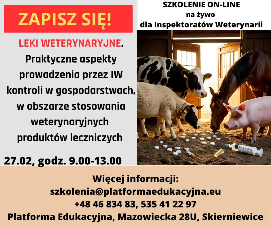 szkolenia dla weterynarii