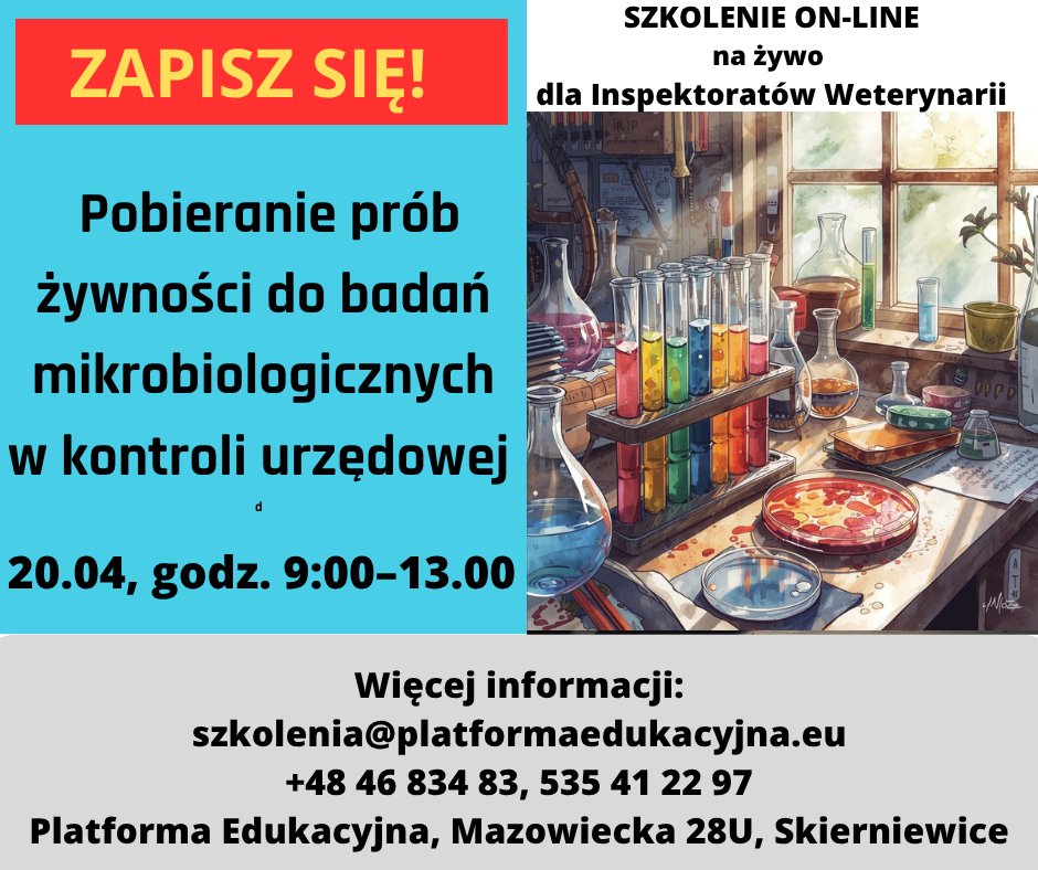 szkolenia dla inspekcji weterynaryjnej
