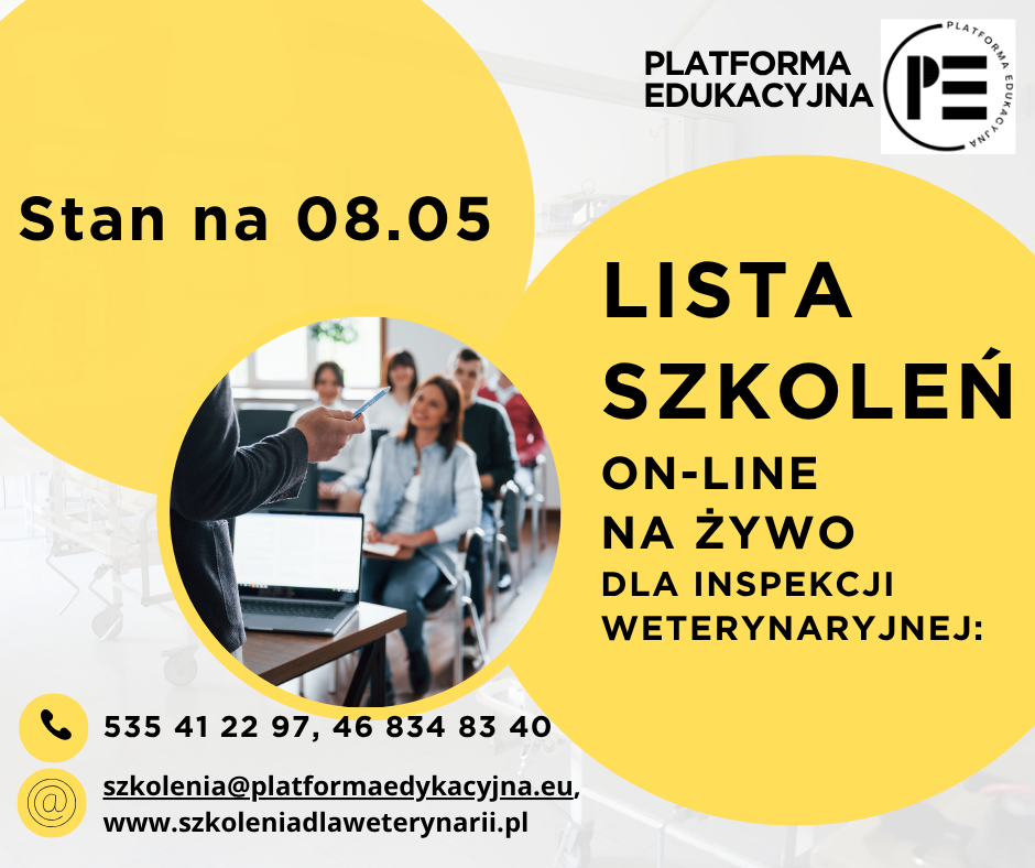 szkolenia dla inspekcji weterynaryjnej