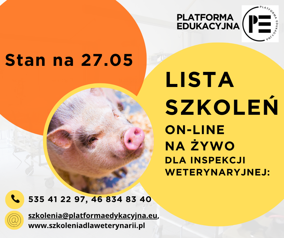 szkolenia dla inspekcji weterynaryjnej