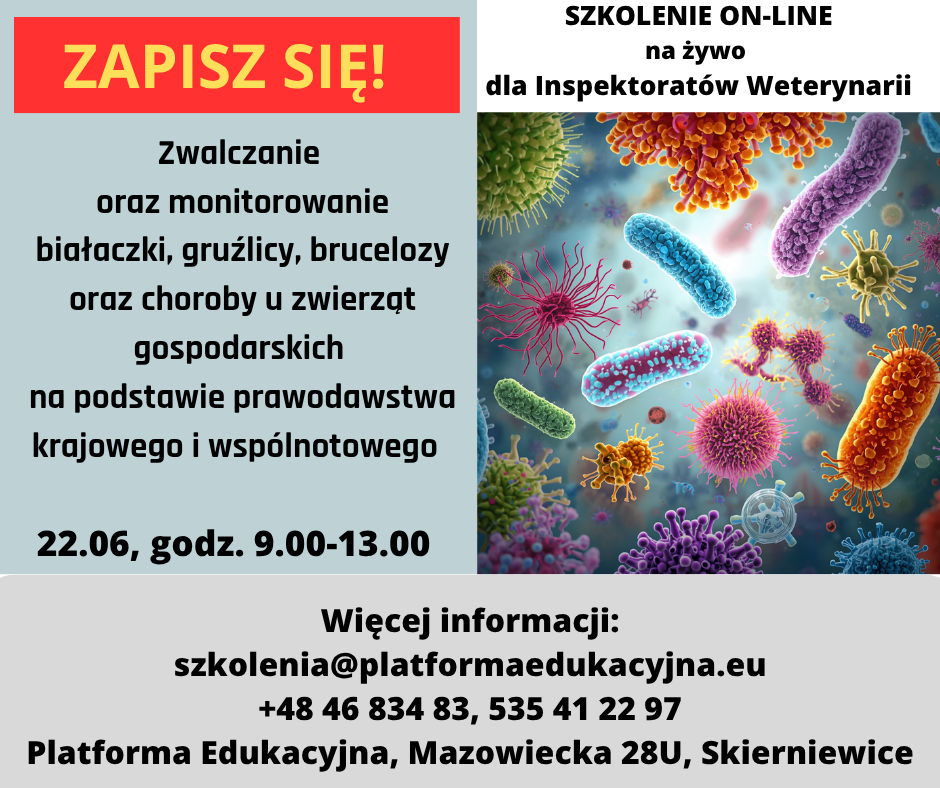 szkolenia dla inspekcji weterynaryjnej