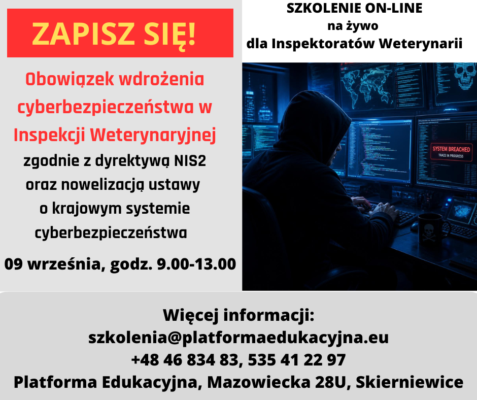 szkolenia dla inspekcji weterynaryjnej